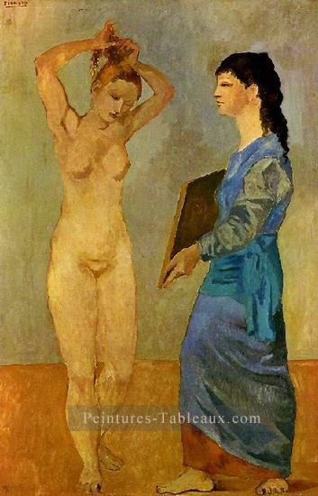 Tyalet 4 1906 cubiste Pablo Picasso Peintures à l'huile
